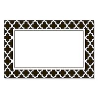 Black Tiles Enclosure Cards / Gift Tags - 3 1/2 x 2 1/4in. (50)