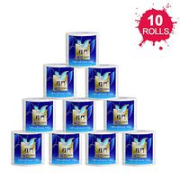 10 Rolls Silky & Smooth Soft Professional Series Premium 4-Ply Toilet Paper, Premium Strong Highly Absorbent Family Mega Rolls Strong Clean Touch Toilet Paper for Daily Use