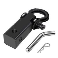 ORCISH Shackle Hitch Receiver, 3/4 Inch Shackle Fitting 2 Inch Receiver Hitch, Tow Hitch Recovery