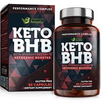 Keto BHB Exogenous Ketone Supplement - Beta Hydroxybutyrate Ketone Salt, Keto Pills - 60 Capsules