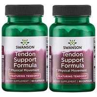 Swanson Tendon Support Formula - Featuring Tendofit 60 Caps 2 Pack