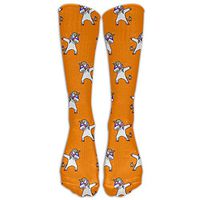 HZamora_Sock Hip Hop Dabbing Unicorn Funny Pattern Fashion Athletic Sock For Men&Women All Sport Holiday One Size Shoe Size 6-10