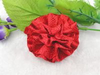 10pcs Shiny Pineapple Grid Appliques Sewing Wedding Colors U Pick (Red)