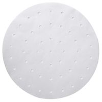 100pcs Air Fryer Liners, BESEGO 9inch Bamboo Steamer Liners, Premium Perforated Parchment Steaming Papers, Non-stick Steamer Mat, Perfect for 5.3 & 5.8 QT Air Fryers/Baking/Cooking