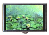 Claude Monet Water Lilies Decorative Pill Box
