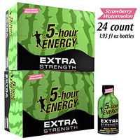 5-hour ENERGY Shot, Extra Strength Strawberry Watermelon, 1.93 oz, 24 count