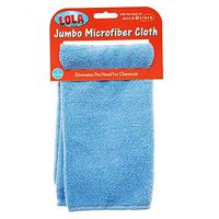 LOLA Microfiber Cloth 10 Pack Products | 12" x 12" Jumbo Machine Washable Microfiber Cleaning Towels