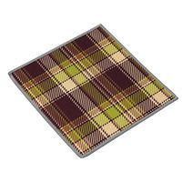 Carson Double Sided Microfiber Cleaning Cloth, Vintage Plaid