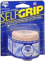Self-Grip Self-Adhering Athletic Tape/Bandage 2 Inches, Beige 1 ea (Pack of 4)