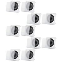 Acoustic Audio CS-I83S-5PR 300 Watt 8" 3-Way Home Theater In-Wall/Ceiling Speakers (5-Pair)