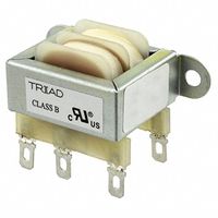 Isolation Transformer, 2.4 VA, 1 x 115V, 24V, 100 mA