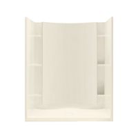 STERLING 72260100-96 Accord Shower Kit, 48-Inch x 36-Inch x 77-Inch, Biscuit