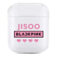 Youyouchard Blackpink Airpods Case, JISOO Jennie Rose Lisa Airpods Case AirPods Accessories Portable & Protective Transparent Cover Case for Airpods(JISOO)