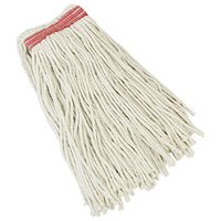 24 Wet Mop Head, Mophead Floor Cleaning Brush Replacement, Cotton Looped String Hardwood Mop Heads Refill