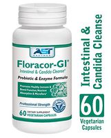 AST Enzymes Floracor-GI Probiotic Intestinal Health 60 Capsule Bottle