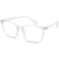 GEKKALE Blue Light Blocking Glasses for Men Women, Anti Blue Light Computer Reading Gaming Glasses, Anti Eyestrain UV Filter Lens Lightweight Frame Eyeglasses HD Clear Lens Glasses