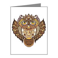 Note Card Wise Owl