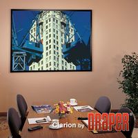 ShadowBox Clarion Fixed Frame Projection Screen Viewing Area: 161" diagonal