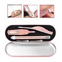 3 Pcs Earwax Booger Cleaning Removal Tool Kit with LED Light for Adults Kids Nose Cleaning Nipper, Ear Pick Digger & Tweezers Cleaner Kit for Ear Health Care Set with Case