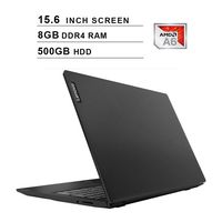 2020 Premium Lenovo IdeaPad S145 15.6 Inch Laptop, AMD APU A6-9225 up to 3.0 GHz, AMD Radeon R4, 8GB DDR4 RAM, 500GB HDD, WiFi, Bluetooth, HDMI, Webcam, Windows 10 Home, Black