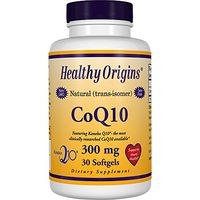 Healthy Origins kaneka COQ10 Gels, 300 Mg, 30 Count