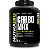 NutraBio CarboMax (5 Pounds) – Unflavored Carbohydrate Powder