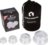 Cupping Therapy Massage Sets - Silicone Vacuum Suction Cups for Joint & Muscle Pain Relief - Best Chinese Cup Set for Anti Cellulite, Trigger Point, Deep Tissue Myofascial Release with Travel Bag