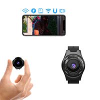 Spy Camera 1080P Video Recorder Wireless IP Mini Cameras Hidden Camera Ultra Small Camera WiFi Remote View Home Security cam Mini Security Monitoring 160°Angle Nanny Cam Night Vision Motion Dete