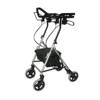 Luckya Rollators Elderly Walker Old Man Trolley Portable Shopping Cart Walking Cart Scooter Non-Slip Walking Stick with Hospital