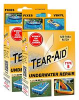 Tear-Aid Vinyl Underwater Repair Kit, Orange Box Type B