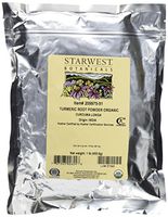 Starwest Botanicals Organic Turmeric Root Powder 1 Lb (2 pck)