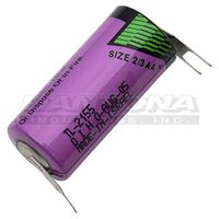 TADIRAN BATTERIES TL-2155/T-BP Non-rechargeable Battery, Lithium, 1.45 Ah, 3.6 V, 2/3AA, Solder Tab, 14.5 mm (1 piece)