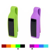 Dunfire Replacement Clip Case/Holder for Fitbit Alta (2PCS - Green & Purple)