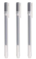 Muji Gel Ink Ball Point Pen, Black, 0.5mm, Pack of 3 (Japan Import)
