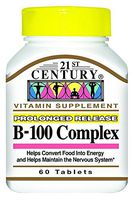21st Century Vitamin B-100 Complex 60 Count (2 Pack)