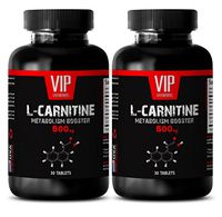 l carnitine and Acetyl l carnitine - Carnitine 500mg - Improves Mental Function (2 Bottles - 60 Tablets)