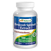 Broccoli Sprouts 1000 Mg Per Serving 120 Capsules by Best Naturals - Manufactured in a USA Based GMP Certified Facility and Third Party Tested for Purity. Guaranteed!! (2)