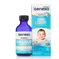 Genexa DHA Liquid Drops for Infants – 24 Servings (2 Fl OZ) | Omega-3 DHA from Pure Arctic Cod Liver Oil | Non-GMO & Gluten-Free