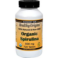 Healthy Origins - Organic Non-GMO Spirulina 500 mg. - 720 Tablet(s)