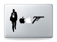 James Bond-007 License to Kill Sticker Decal MacBook, Air, Pro All Models