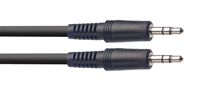 Stagg 3ft. Deluxe Audio Cable - Stereo Mini Phone Plug / Stereo Mini Phone Plug