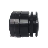 Massive Audio CT4X Neodymium Tweeter - 57mm Power Bullet Tweeter Speaker for Cars, Heavy Duty Black Anodized Titanium Tweeter for That Loud and Ultra Crisp Sound. Sold as Each.