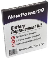 NewPower99 Battery Kit with Battery, Video,and Tools for Samsung GALAXY Tab 3 7.0 SM-T210, SM-T211, SM-T217, SM-T285