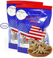 DABC OAK LAND 8OZ*2=453g/2 Bags American Ginseng,Hand-Selected Sun Dried Wisconsin Farmed Ginseng Root | Whole Branch |美国威斯康辛州 长枝西洋参 花旗参 经济实惠袋装 | Cultivated Wisconsin American Ginseng WI 061#L Bag
