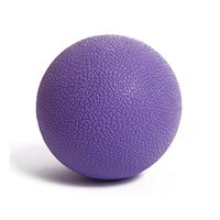 MQYH@ Massage Ball Single Roller Ideally Suited for Myofascial Release, Trigger Point Therapy and Deep Tissue Massage Mobility Ball for Crossfit and Yoga, Pack of 2, Purple