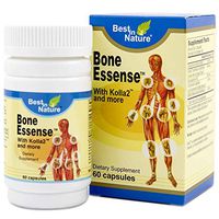 Bone Essense with Kolla2 and More 60 caps - Unique Vitamin for Bone and Joint Health. Improve Joint Discomfort and Lubrication. Created by Best in Nature. (60 Capsules)