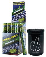 Herb Airtight Container Fresh Kettle with Cyclones Blueberry Hemp Cones 24 Count Box DC Crafts Nation-Middle Finger