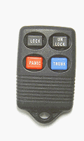 1993 1994 1995 1996 LINCOLN MARK VIII (FCC ID: GQ43VT4T & DEALER PART #: F5DZ-15K601-B) KEYLESS ENTRY REMOTE CLICKER FOB TRANSMITTER