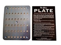 Nushine Magic Cleaning Plate (Small 11.5 x15.4cm) - Rapidly Cleans Many Items at Once! Reuse Multiple Times, no Harsh Chemicals Involved