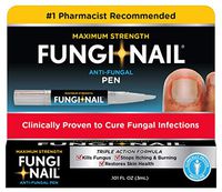 Fungi-Nail Pen Applicator Anti-Fungal Solution, 0.10 Ounce - Kills Fungus That Can Lead To Nail Fungus & Athlete’s Foot  Undecylenic Acid & Clinically Proven to Cure Fungal Infections